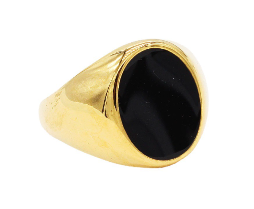 Eleganter Ring in Gold und Silber